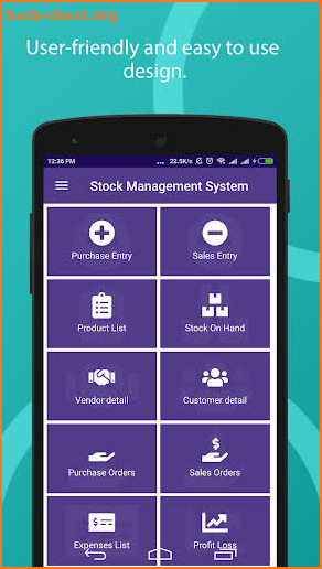 Stock Management System screenshot