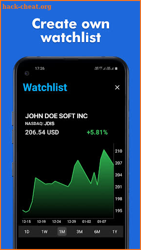 Stock Screener & tracker screenshot
