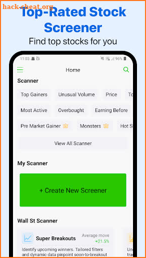 Stock Screener - Stock Screens screenshot