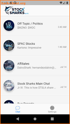 Stock Sharks screenshot
