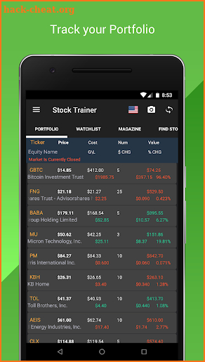 Stock Trainer: Virtual Trading (Stock Markets) screenshot
