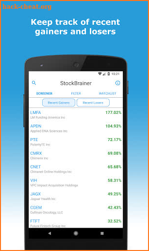StockBrainer screenshot