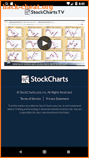 StockCharts TV screenshot