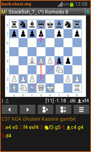 Stockfish Chess Engine (OEX) screenshot