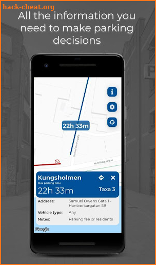 Stockholm Parking Helper - On street parking guide screenshot