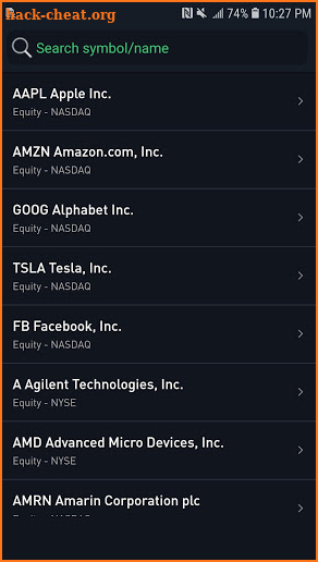 StockMarketSim - Stock Market Trading Simulator screenshot