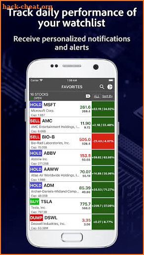 StockRank: Track Market Movers screenshot