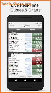 Stocks Charts Realtime Quotes screenshot