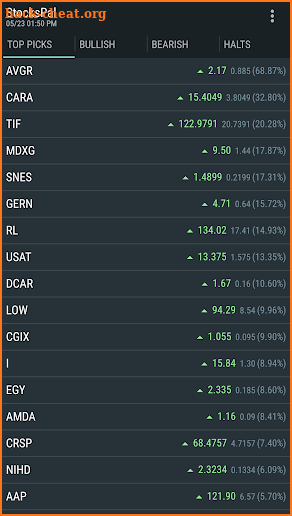StocksPal screenshot