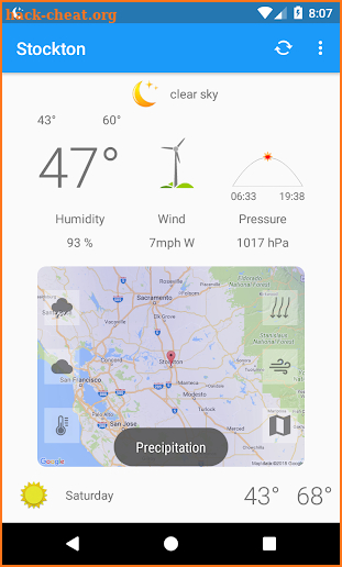 Stockton,CA - weather and more screenshot