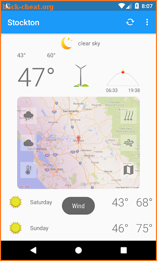 Stockton,CA - weather and more screenshot
