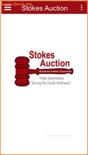 Stokes Auction screenshot