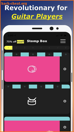 Stomp Box Drums for Guitar Players screenshot
