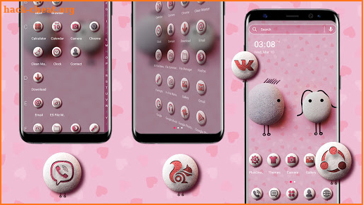 Stone Love Launcher Theme screenshot