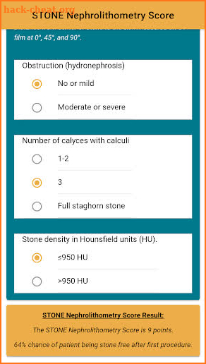 STONE Nephrolithometry - Kidney Stone in Urology screenshot