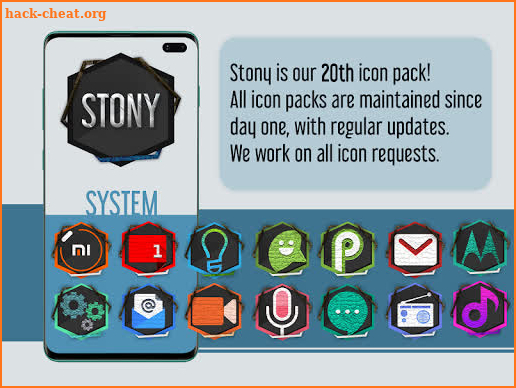 Stony Icon Pack screenshot