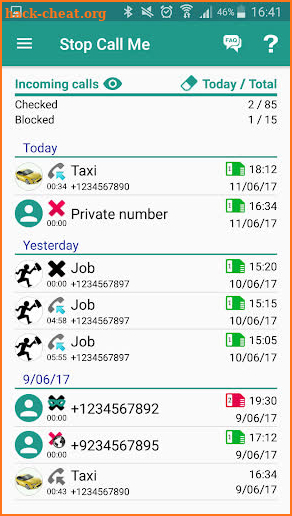 Stop Call Me - Community Call Blocker screenshot