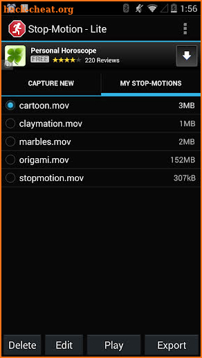 Stop-Motion - Lite screenshot