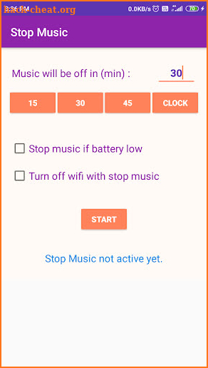 Stop Music screenshot