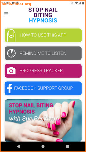 Stop Nail Biting Hypnosis screenshot