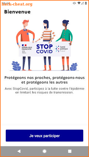 StopCovid France screenshot