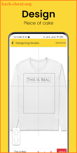 Stopover: Design & Sell Tshirt screenshot