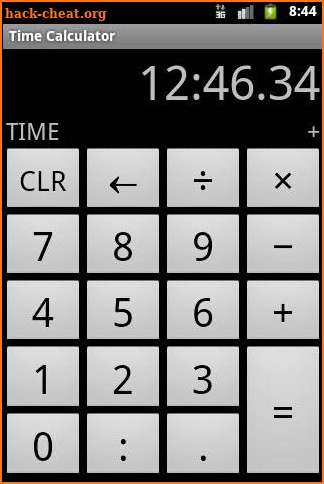Stopwatch Calculator screenshot