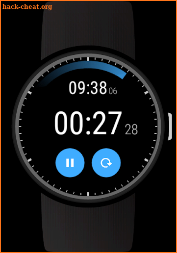 Stopwatch for Wear OS (Android Wear) screenshot