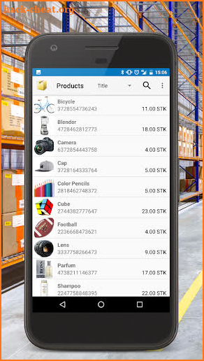 Storage Manager :  Stock Tracker screenshot