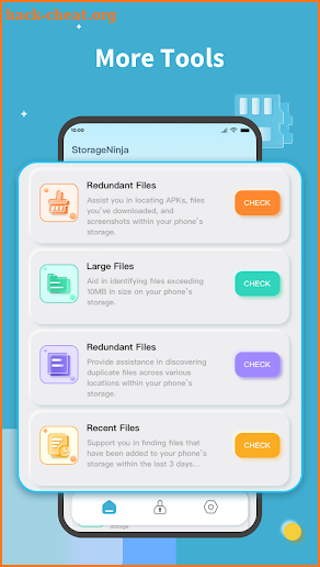 StorageNinja - Lock & Cleaner screenshot
