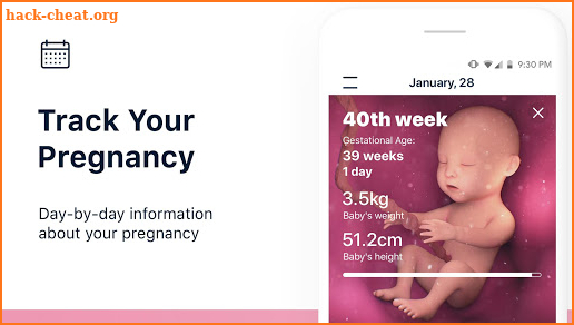 Stork — Pregnancy Tracker & Calendar screenshot