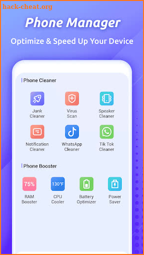 Storm Cleaner -phone optimizer screenshot