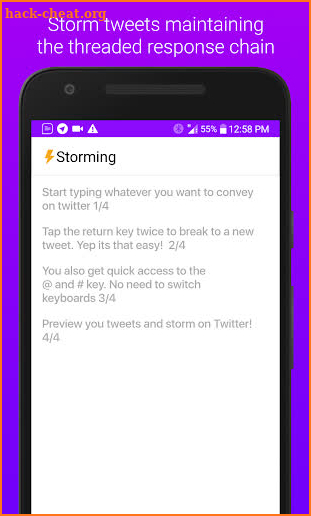 Storm It - Tweetstorm on Twitter screenshot