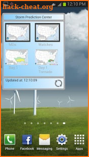 Storm Prediction Center Widget screenshot