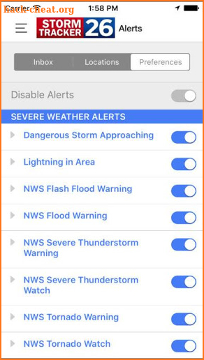 Storm Tracker 26 screenshot