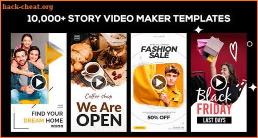 Story Maker Video: Animated video story editor screenshot