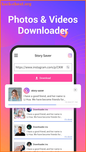 Story Saver for Instagram - Downloader & Repost IG screenshot