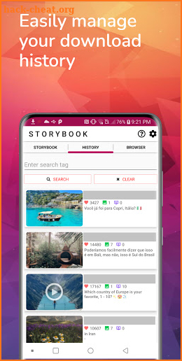 StoryBook - Download photo and video for Instagram screenshot