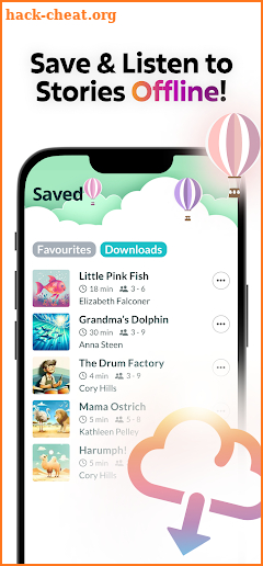 StoryNest Kids Audio Stories screenshot