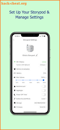 Storypod — App for Parents screenshot