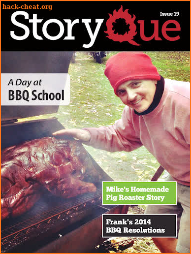 StoryQue: Barbecue Magazine screenshot
