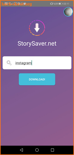 Storysaver.net App screenshot