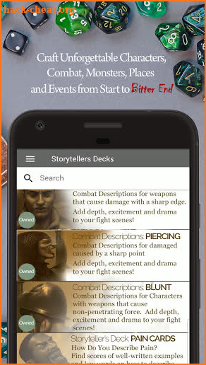 Storyteller Decks screenshot