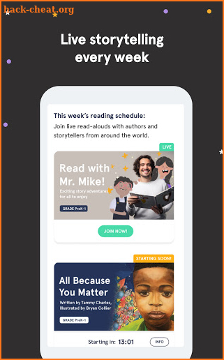 Storyvoice: live storytelling for kids everywhere screenshot