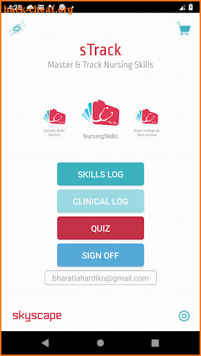 sTrack Nursing Skills Log screenshot
