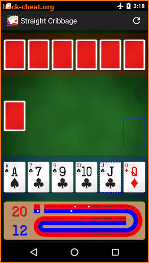 Straight Cribbage screenshot