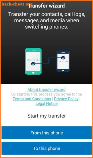 Straight Talk Transfer Wizard screenshot