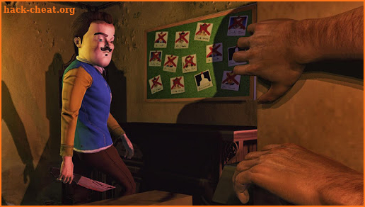 Strange Scary Neighbor Survival Escape Game 3D screenshot