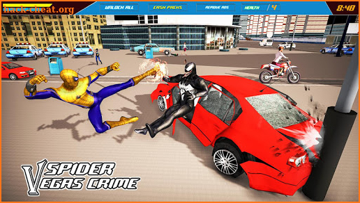 Strange Spiderweb Hero- Grand Vegas Crime City War screenshot