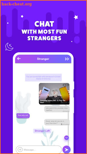 stranger chat, anonymous chat no login :Blindmatch screenshot